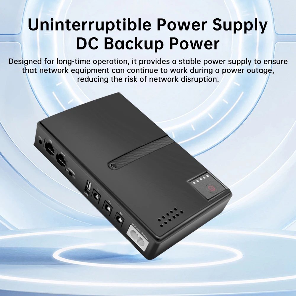 Mini UPS Power Supply for Rout - Portable Wifi Hotspot ulasan dan harga