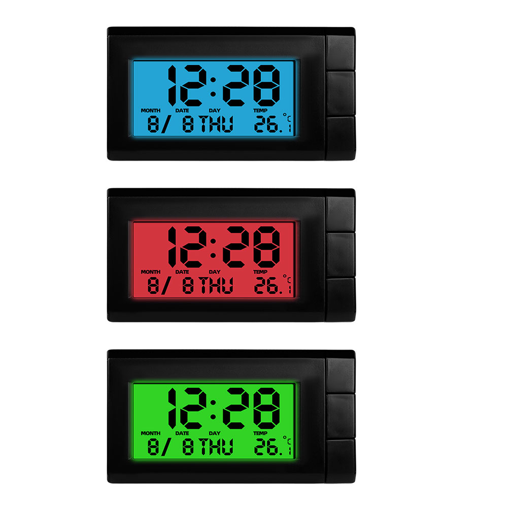 Car Electronic Clock Luminous  - Electronics Gadgets For Car ulasan dan harga