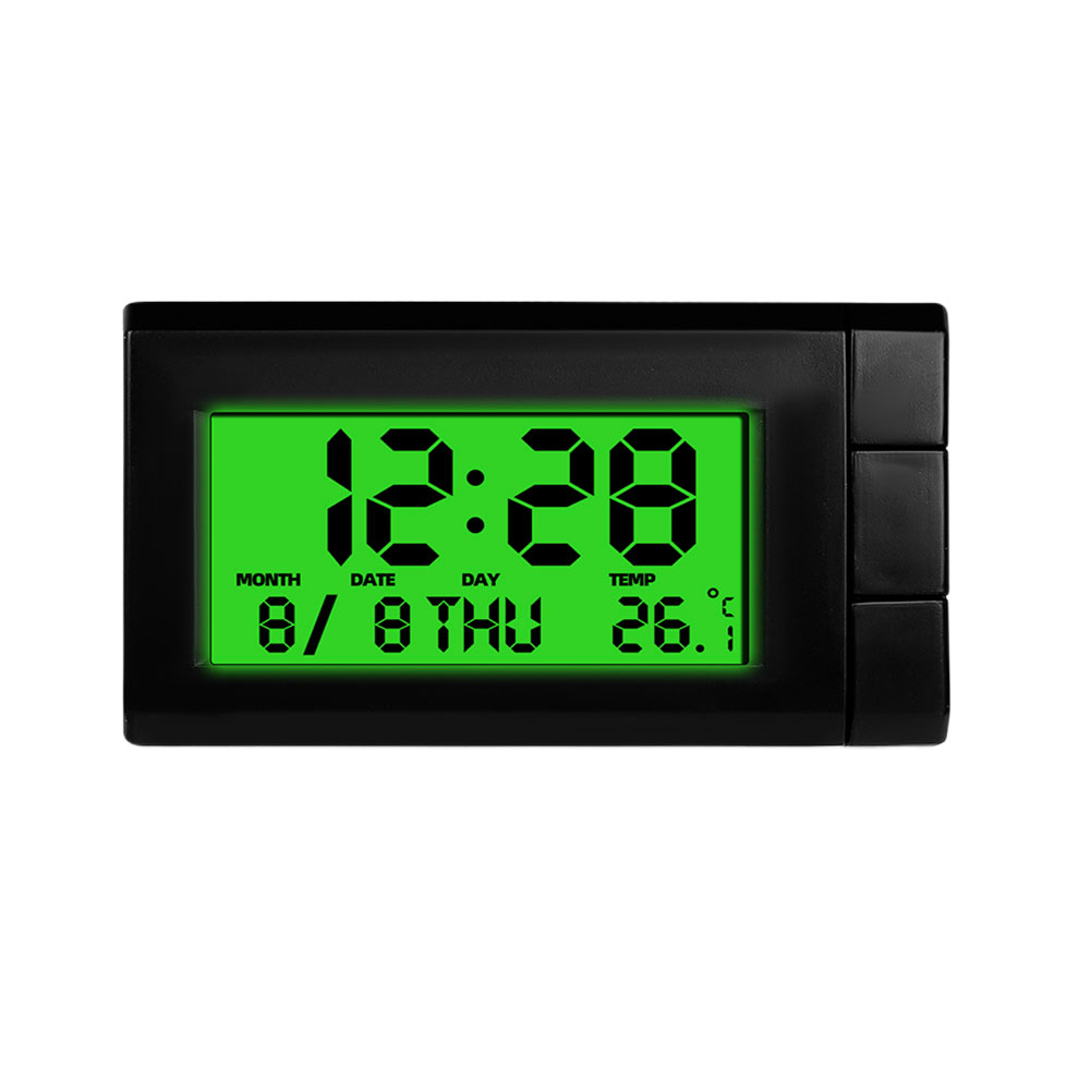 Car Electronic Clock Luminous  - Electronics Gadgets For Car ulasan dan harga