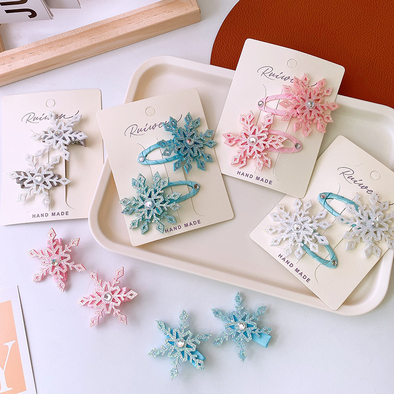 2pcs Winter new Frozen snowfla - Elsa Gadget ulasan dan harga