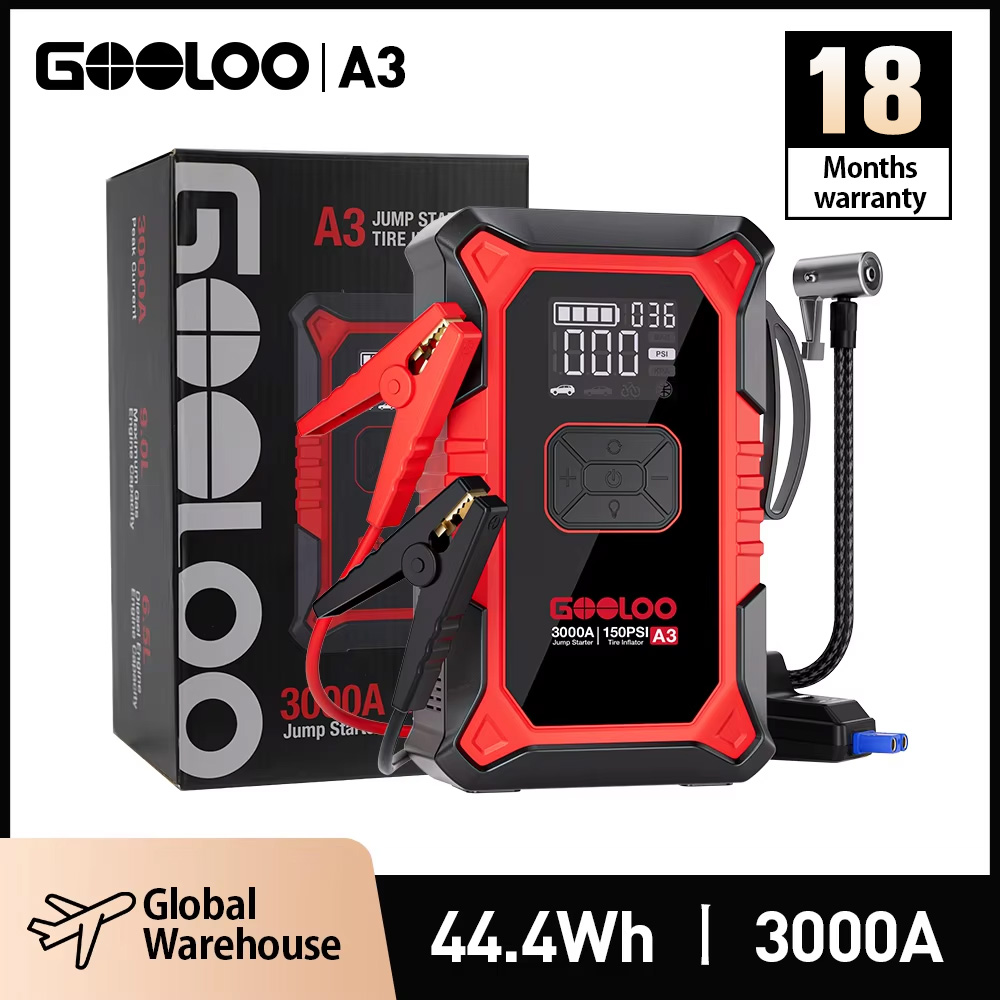 GOOLOO A3 Jump Starter with Ai - Electronics Gadgets For Car ulasan dan harga
