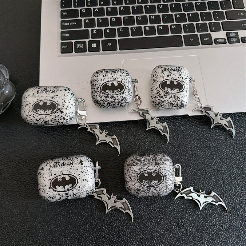 For Airpods 4 Case,3D Black Ba - Portable Wifi Hotspot ulasan dan harga