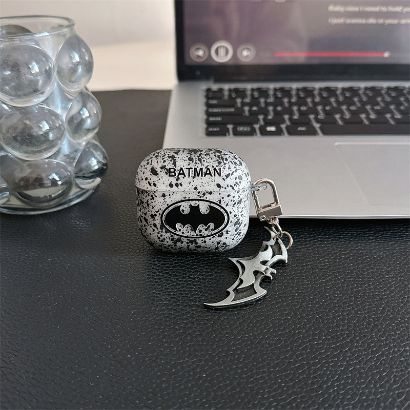 For Airpods 4 Case,3D Black Ba - Portable Wifi Hotspot ulasan dan harga