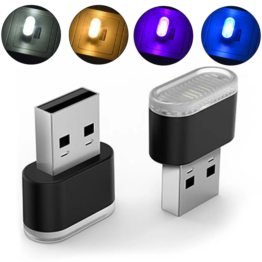 USB Auto Colorful Light Car Ac - Electronics Gadgets For Car ulasan dan harga