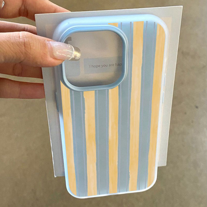 Stylish Yellow Striped Phone C - Samsung Galaxy S24 ulasan dan harga