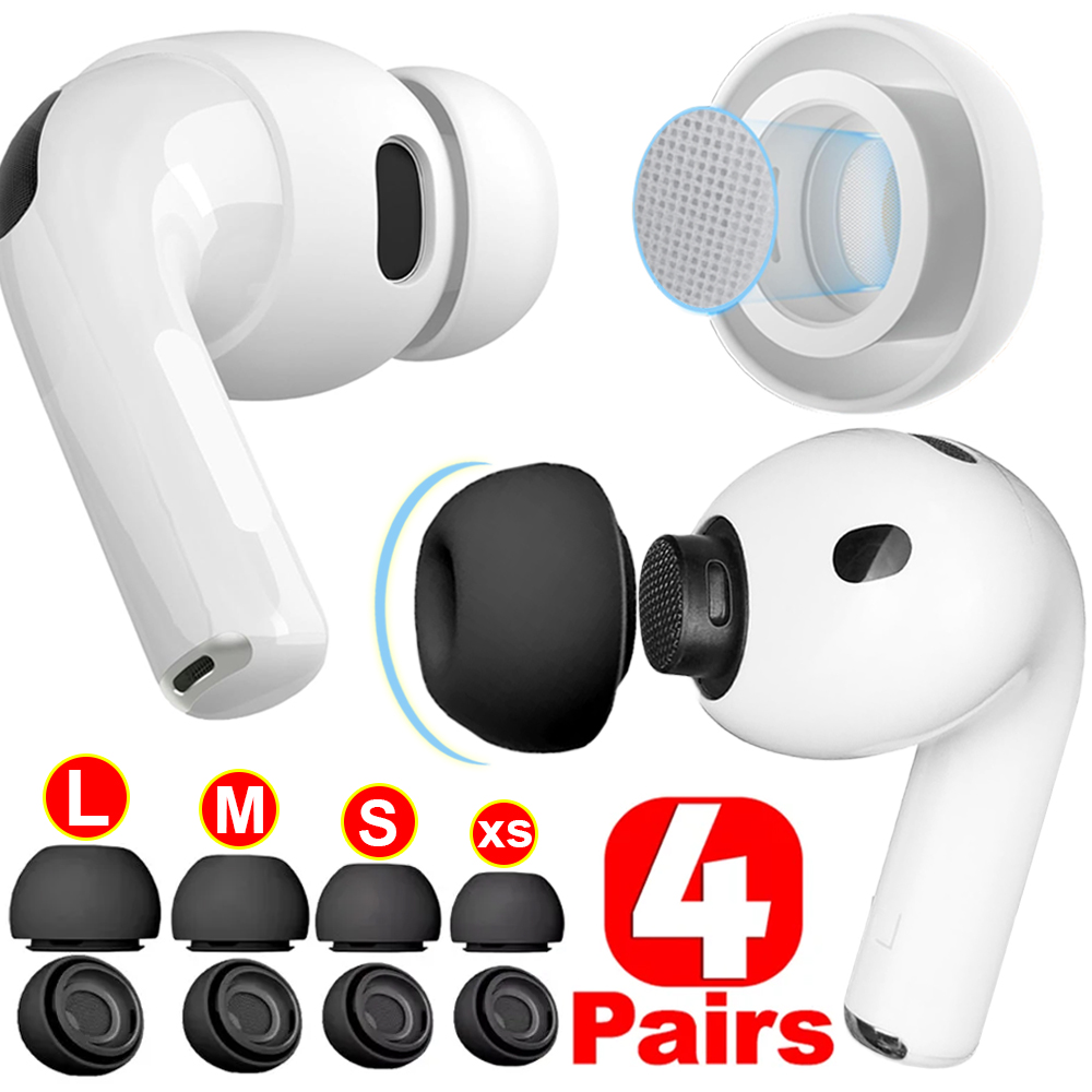 4/1Pairs Silicone Ear Tip Prot - Portable Wifi Hotspot ulasan dan harga