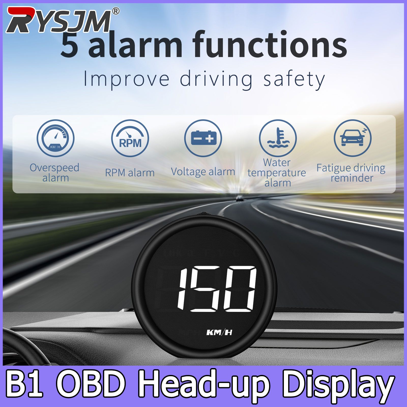 Auto Car Speedometer B1 Obd2 O - Electronics Gadgets For Car ulasan dan harga